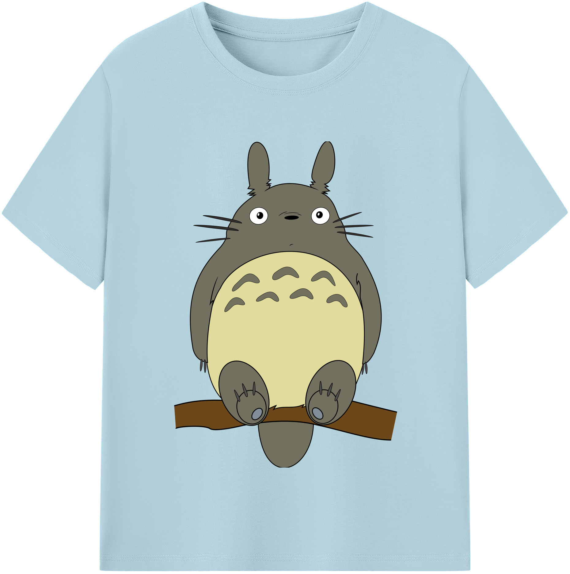 （画像用） となりのトトロ 草壁メイ 草壁サツキ My Neighbor Totoro Satsuki Kusakabe Mei Kusakabe 綿100％半袖Tシャツ（フロントプリント）